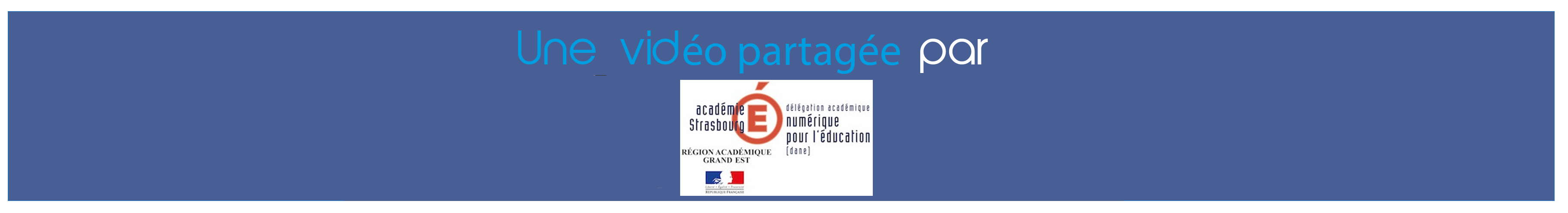 une vidéo partagée