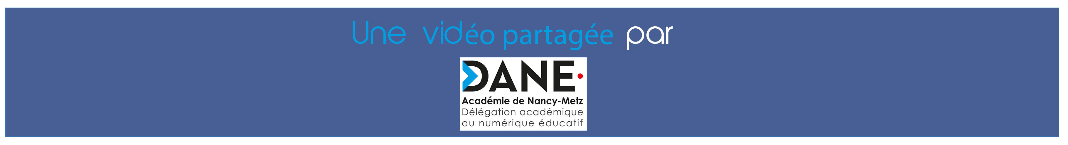 une vidéo partagée